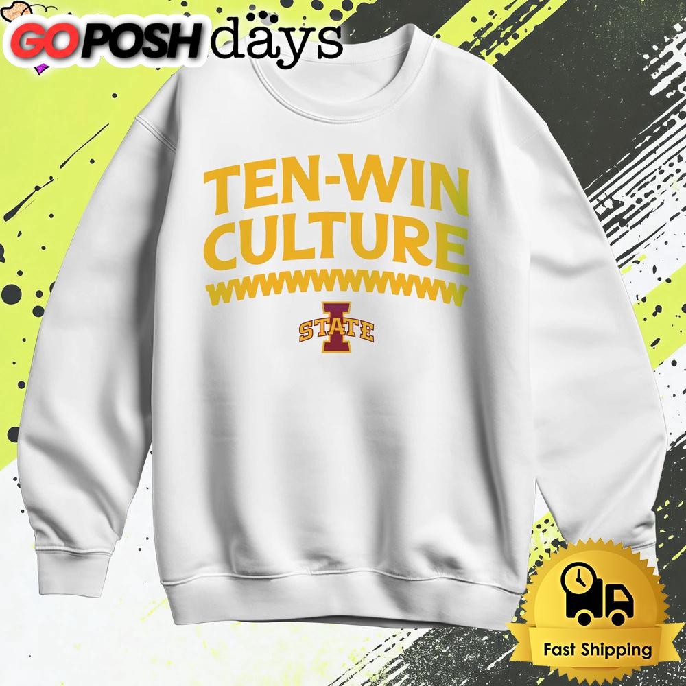 iowa-state-cyclones-ten-win-culture-t-shirt-izzwitvb Iowa State Cyclones Ten Win Culture T Shirt