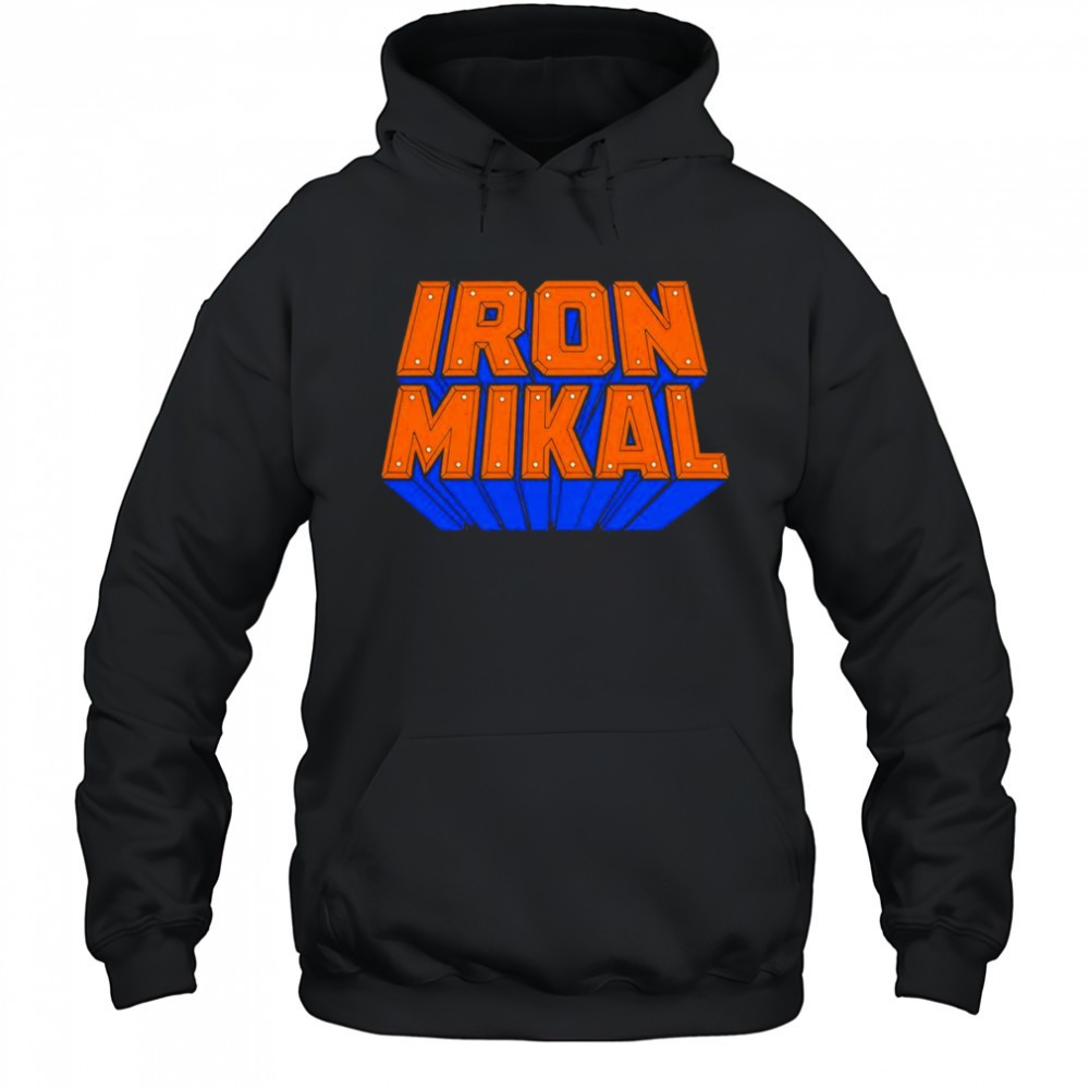 Iron Mikal Bridges New York Knicks shirt