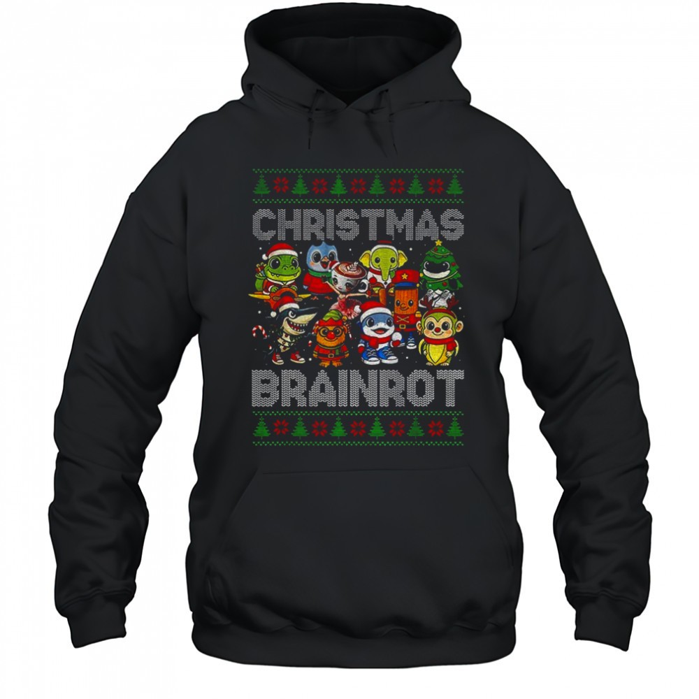 Italian Brainrot Italian Brainrot Gen Alpha Merry Christmas Brainrot shirt