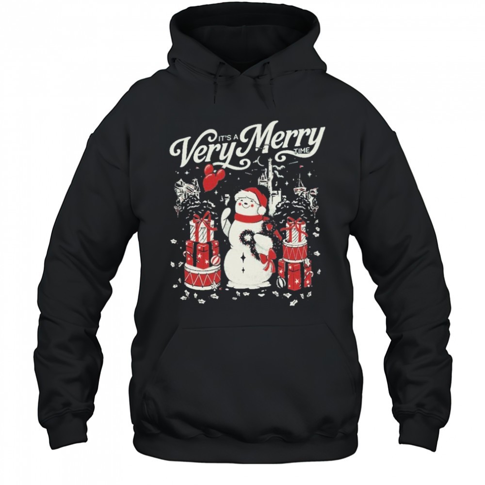 Its A Very Merry Time Holiday Christmas T-Shirt