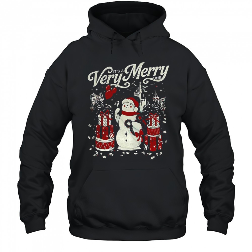 Its a very merry time snowman Disney Christmas shirt