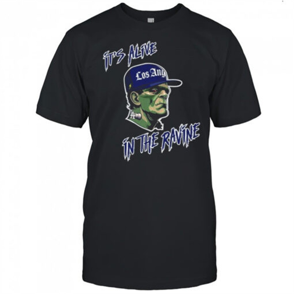 its-alive-in-the-ravine-los-angeles-dodgers-frankenstein-shirt-d7l21j8n Its Alive in the Ravine Los Angeles Dodgers Frankenstein shirt