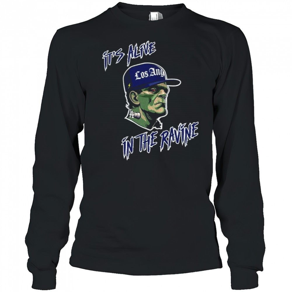 its-alive-in-the-ravine-los-angeles-dodgers-frankenstein-shirt-d7l21j8n Its Alive in the Ravine Los Angeles Dodgers Frankenstein shirt