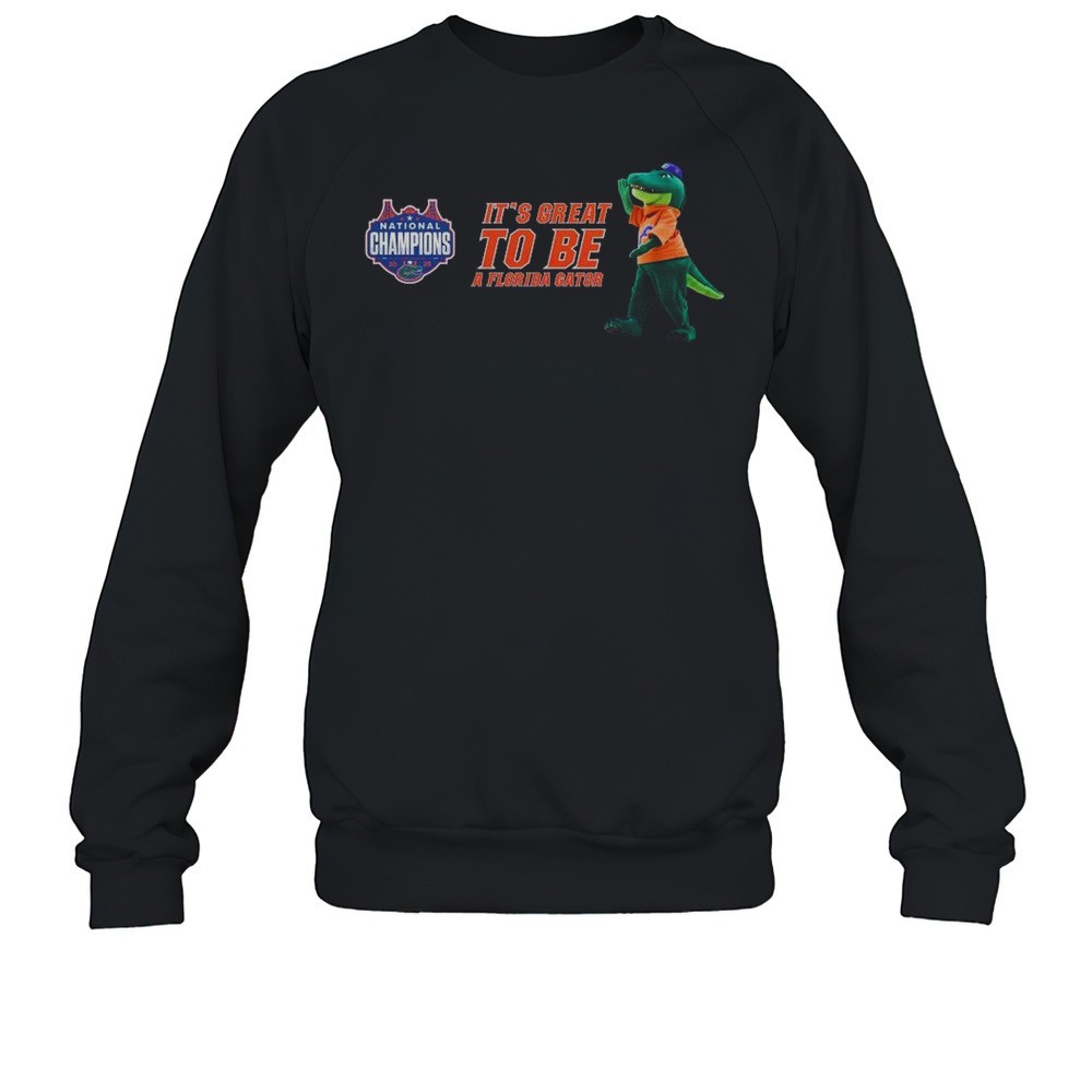Its Great To Be A Florida Gators NCAA National Champions Mens Basketball 2025 Mascot T-shirt