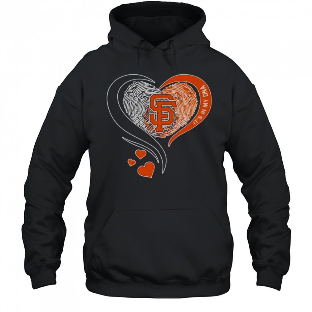 Its In My DNA Heart San Francisco SF City T-Shirt