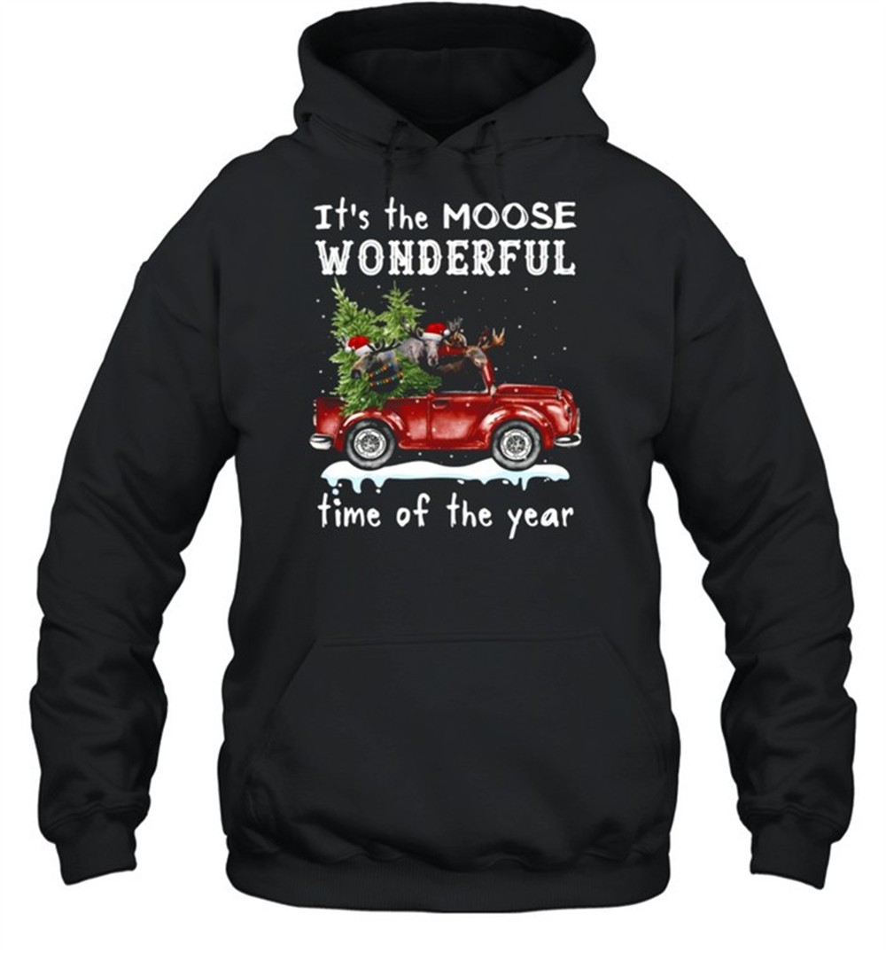 Its The Moose Wonderful Time Of The Year Shirt