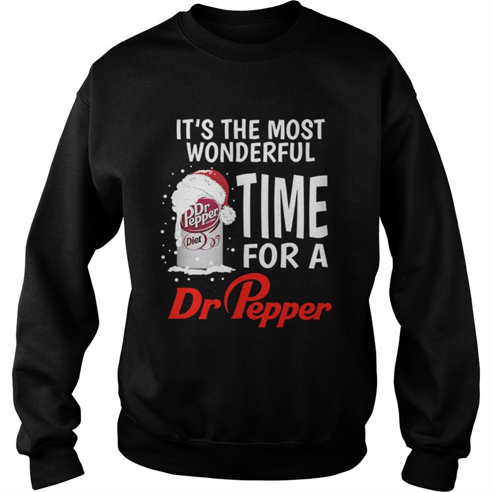 Its the most wonderful time for a Dr Pepper Christmas shirt