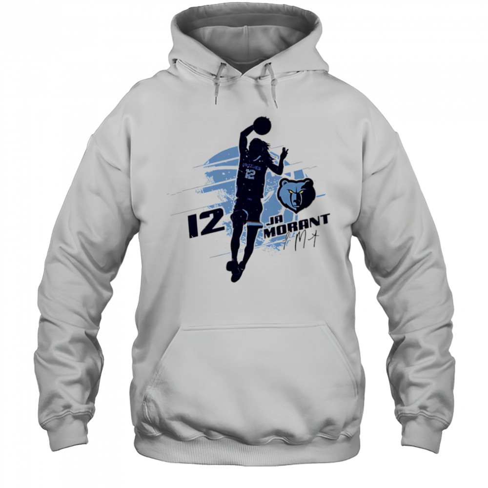 Ja Morant Memphis Grizzlies Silhouette shirt