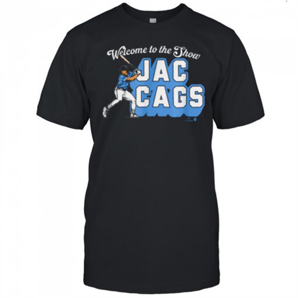 jac-caglianone-welcome-to-the-show-jac-cags-kc-baseball-t-shirt-pvogv9zm Jac Caglianone Welcome to The Show Jac Cags KC Baseball T Shirt