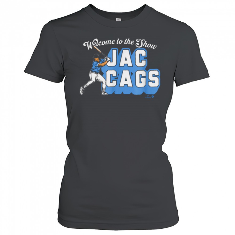 jac-caglianone-welcome-to-the-show-jac-cags-kc-baseball-t-shirt-pvogv9zm Jac Caglianone Welcome to The Show Jac Cags KC Baseball T Shirt
