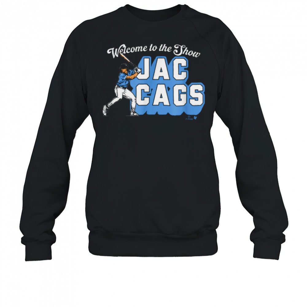 jac-caglianone-welcome-to-the-show-jac-cags-kc-baseball-t-shirt-pvogv9zm Jac Caglianone Welcome to The Show Jac Cags KC Baseball T Shirt