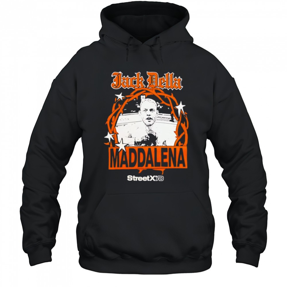 Jack Della Maddalena x StreetXAD graphic featuring shirt