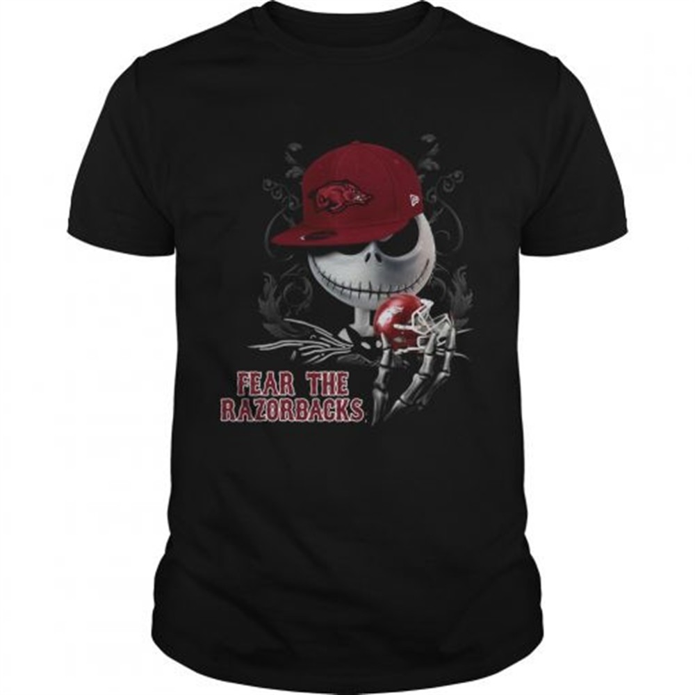 jack-skellington-fear-the-razorbacks-shirt-05yqke88 Jack Skellington Fear The Razorbacks Shirt