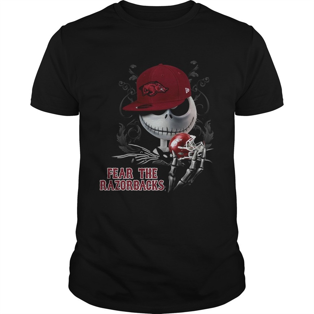 jack-skellington-fear-the-razorbacks-shirt-05yqke88 Jack Skellington Fear The Razorbacks Shirt