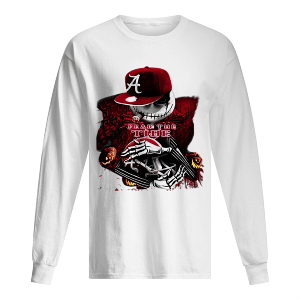 jack-skellington-fear-the-tide-alabama-crimson-tide-shirt-prbejg3x Jack Skellington Fear the Tide Alabama Crimson Tide shirt