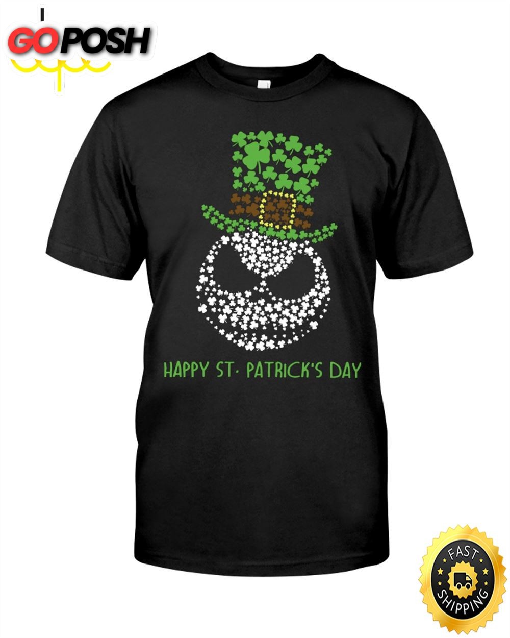 Jack Skellington Happy St. Patricks Day Shirt