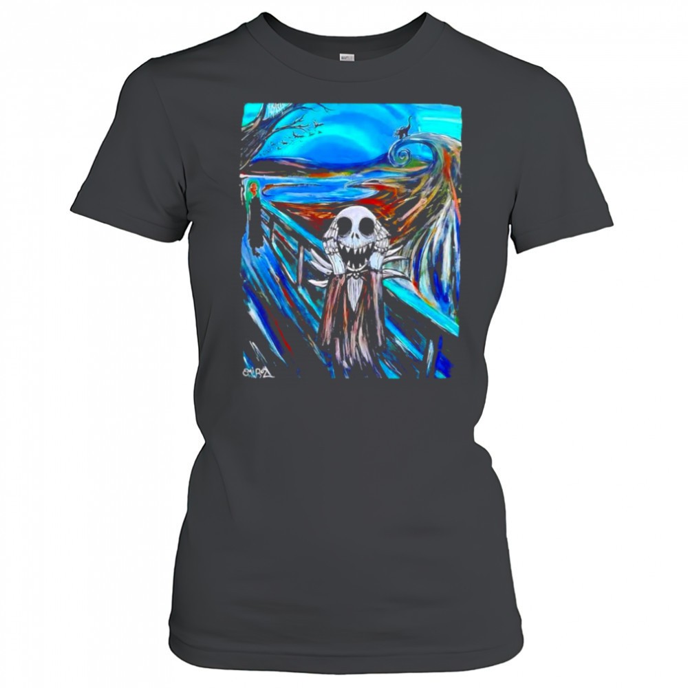 jack-skellington-the-nightmare-before-christmas-edvard-munchs-famous-shirt-8sjmick7 Jack Skellington The Nightmare Before Christmas Edvard Munchs famous shirt
