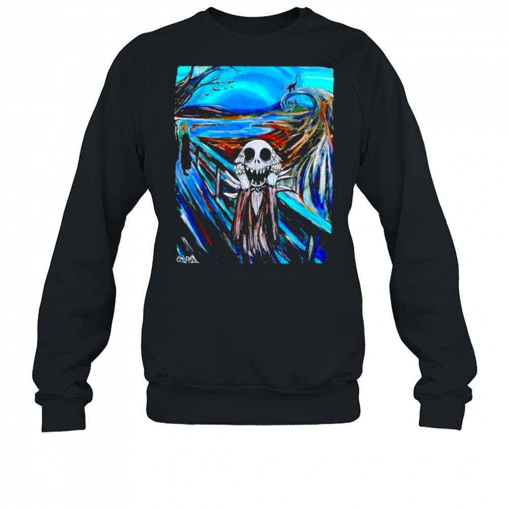 jack-skellington-the-nightmare-before-christmas-edvard-munchs-famous-shirt-8sjmick7 Jack Skellington The Nightmare Before Christmas Edvard Munchs famous shirt