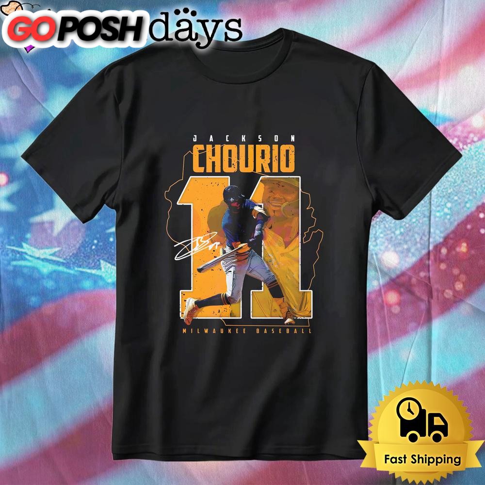 Jackson Chourio Milwaukee Baseball Player Number T-Shirt