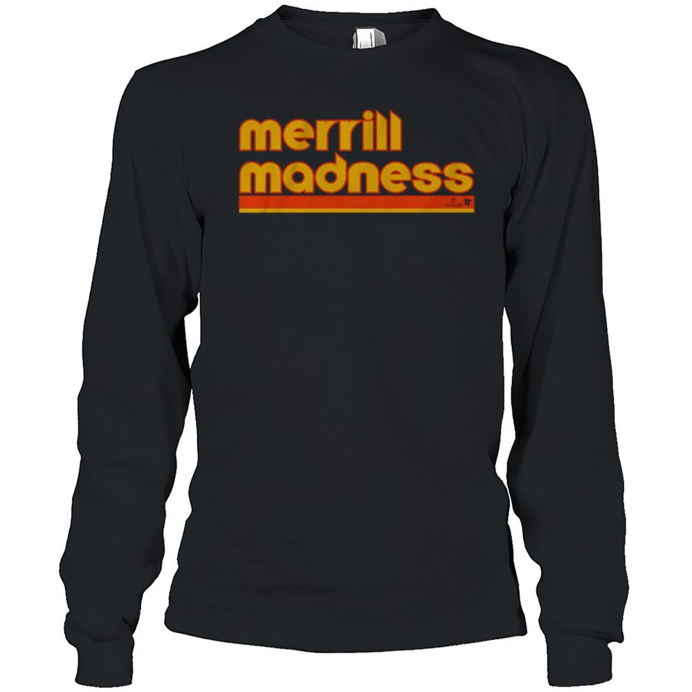 jackson-merrill-merrill-madness-retro-text-san-diego-padres-baseball-mlb-t-shirt-w4flxeyi Jackson Merrill Merrill Madness Retro Text San Diego Padres Baseball MLB T-shirt