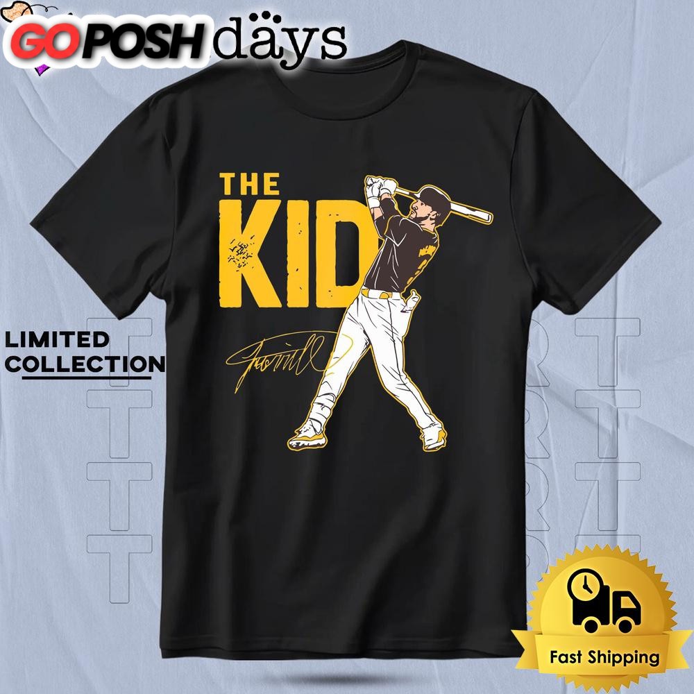 Jackson Merrill Signature The Kid San Diego Padres T Shirt