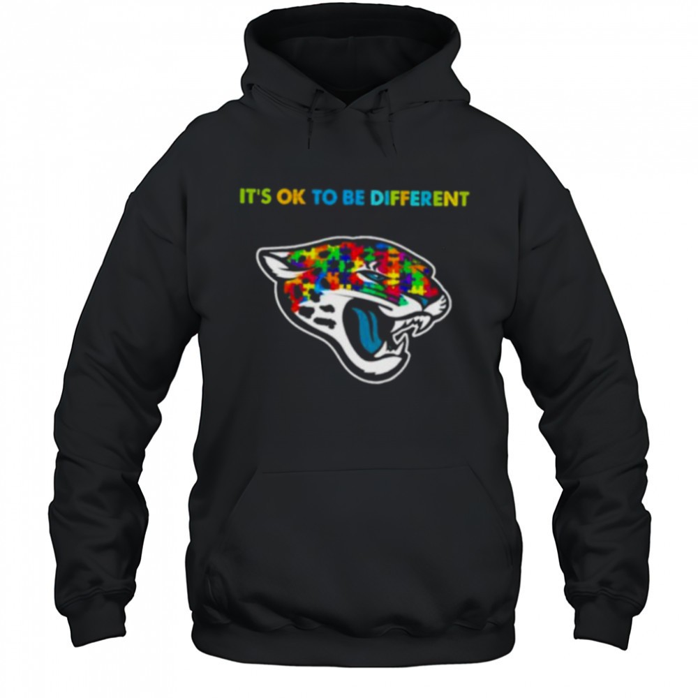 Jacksonville Jaguars Autism its ok to be different Shirt