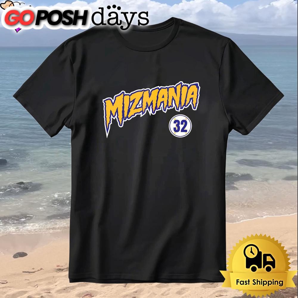 Jacob Misiorowski Mizmania Baseball Number Thirty Two T-Shirt