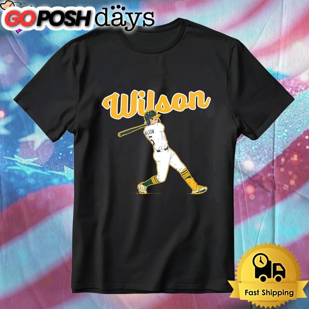Jacob Wilson Baseball Slugger Swing T-Shirt