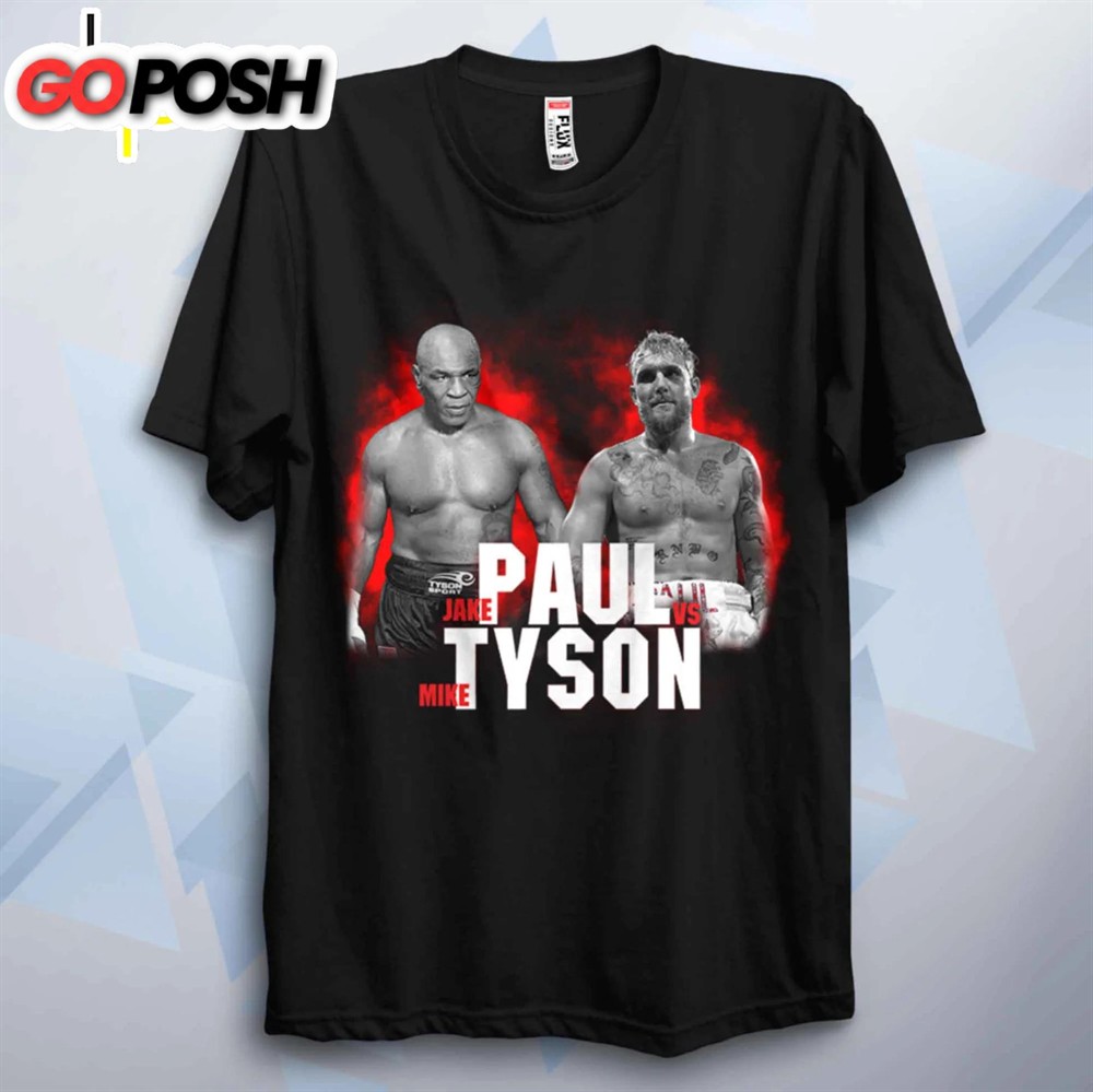 Jake Paul Vs Mike Tyson Red Unisex T Shirt