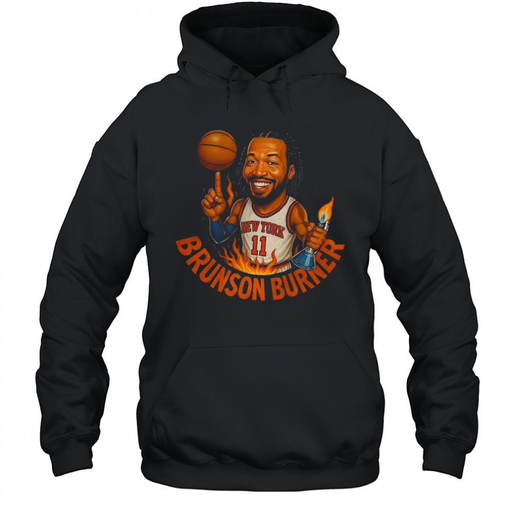 Jalen Brunson New York Knicks basketball The Brunson burner shirt
