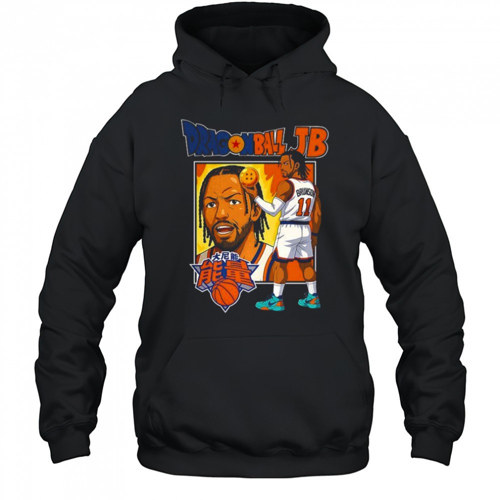 Jalen Brunson New York Knicks NBA Dragon Ball Jb Anime style shirt