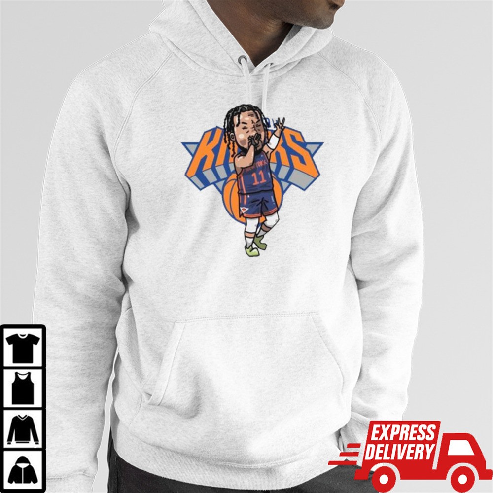 Jalen Brunson New York Knicks Player cartoon shirt