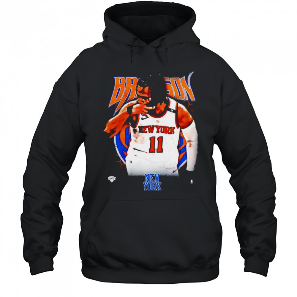 Jalen Brunson NY Knicks player collage shirt