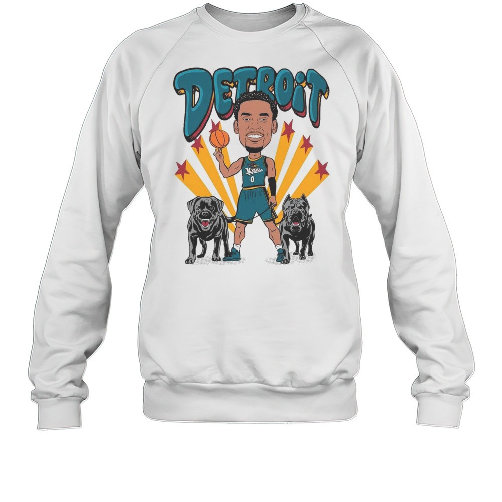 Jalen Duren Detroit Pistons Dawg Pound Basketball Shirt