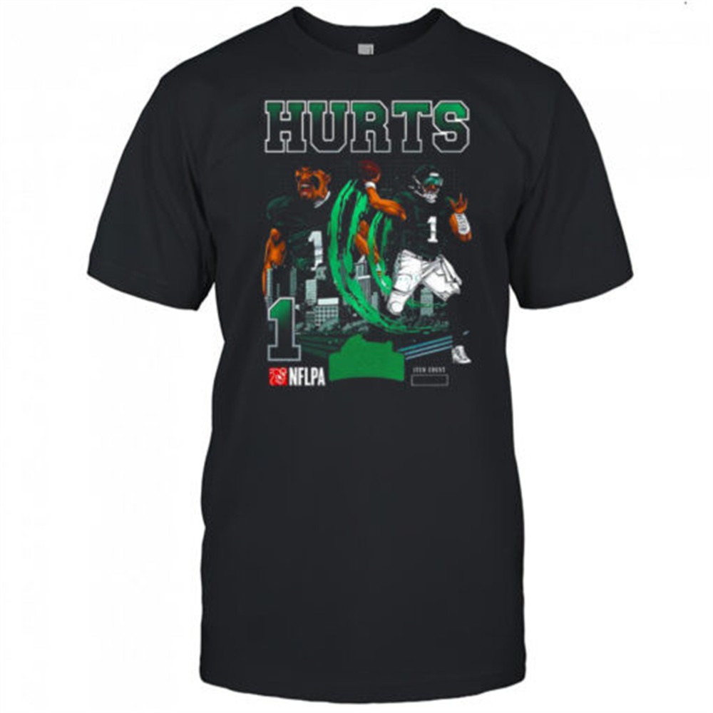 jalen-hurt-philadelphia-eagles-football-number-1-skyline-shirt-utka9tpi Jalen Hurt Philadelphia Eagles football number 1 skyline shirt