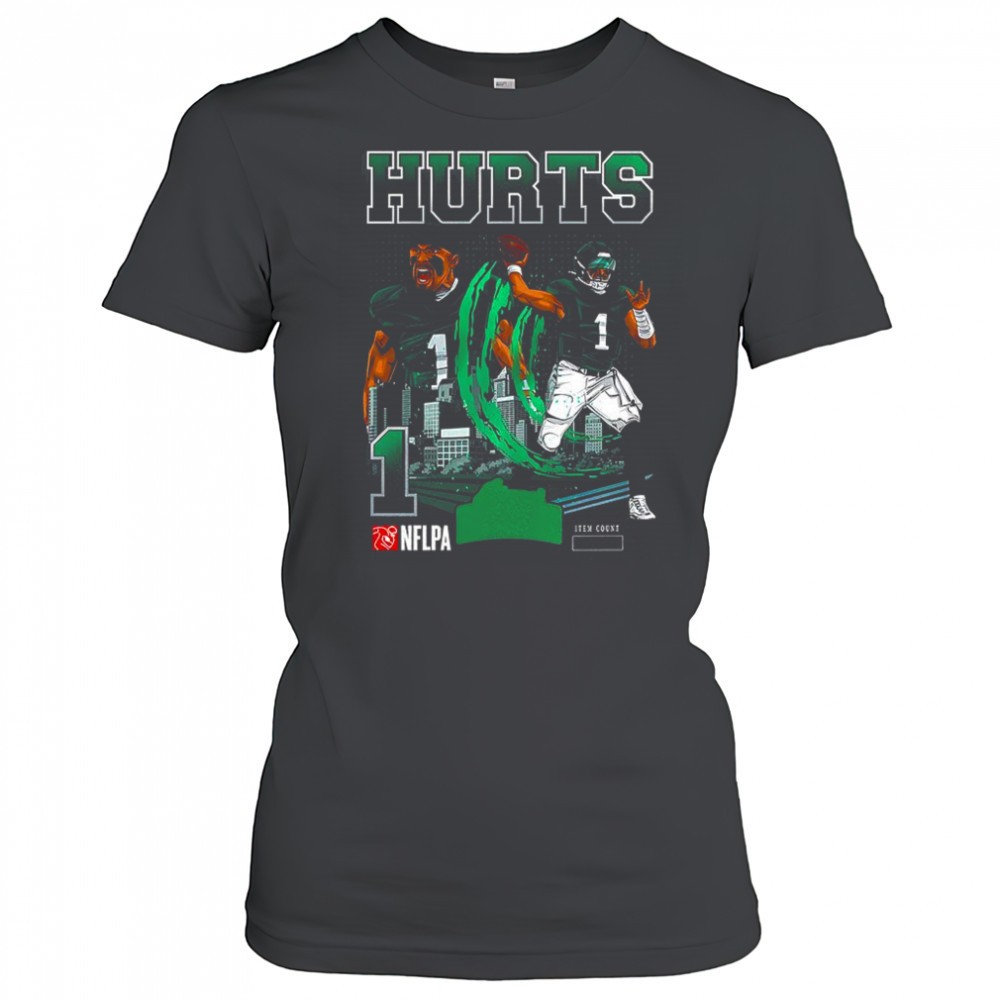 jalen-hurt-philadelphia-eagles-football-number-1-skyline-shirt-utka9tpi Jalen Hurt Philadelphia Eagles football number 1 skyline shirt