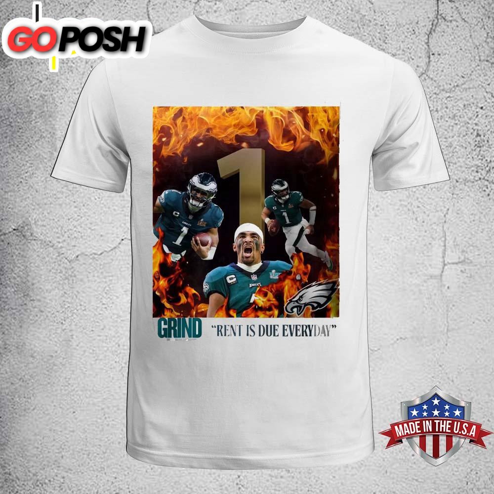 Jalen Hurts Eagles Rent Is Due Everyday Unisex T-Shirt