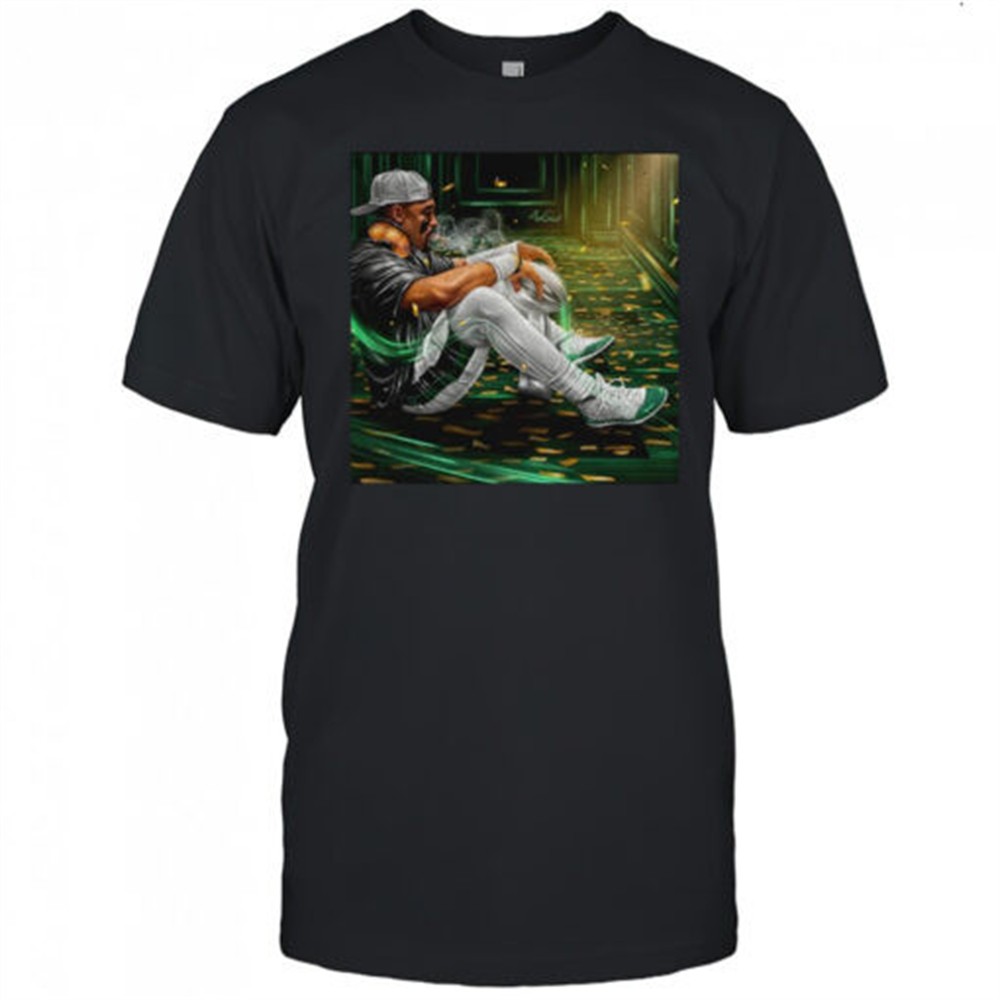 Jalen Hurts smoking Super Bowl Champ art shirt