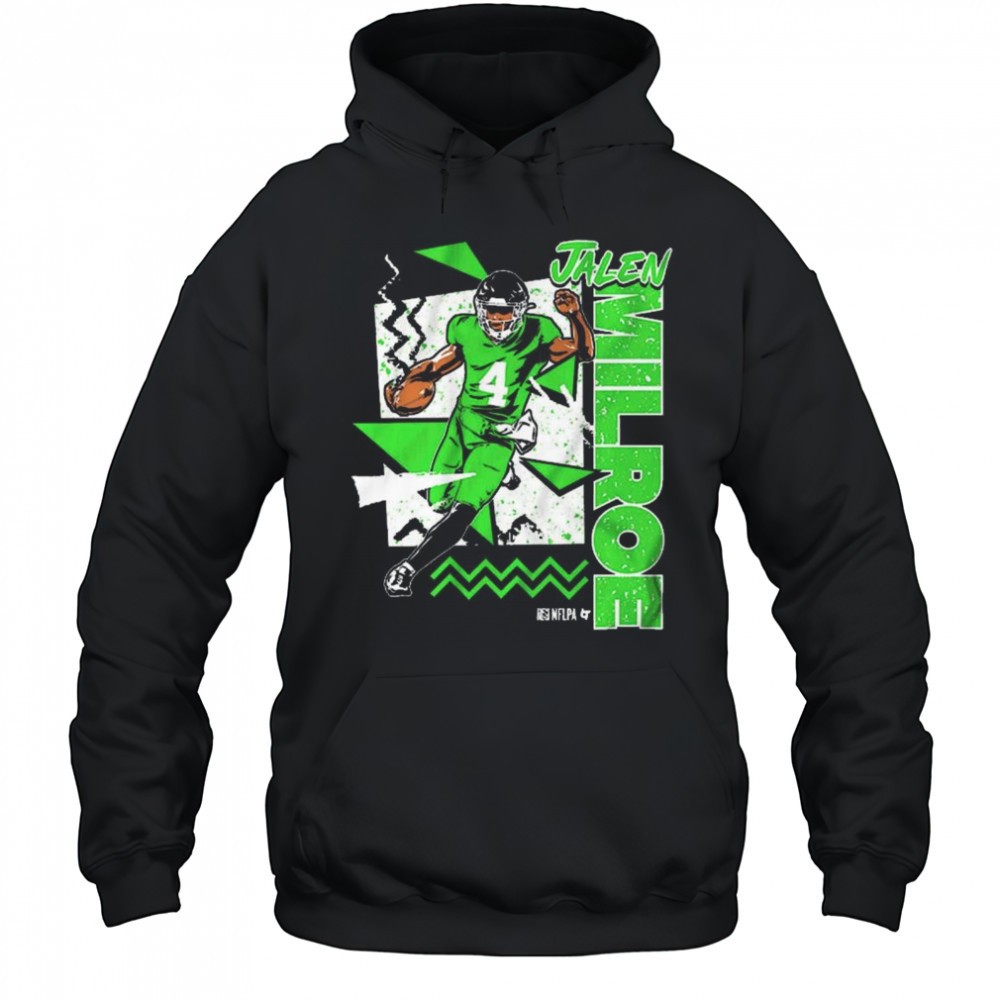 Jalen Milroe Seattle Seahawks 90s Style NFL Draft 2025 Vintage t-shirt