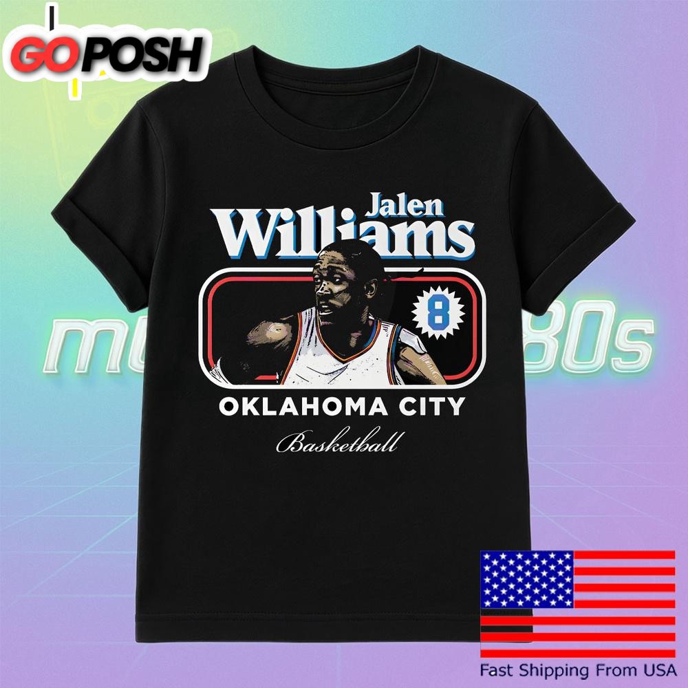 Jalen Williams 8 Oklahoma City Basketball T Shirt