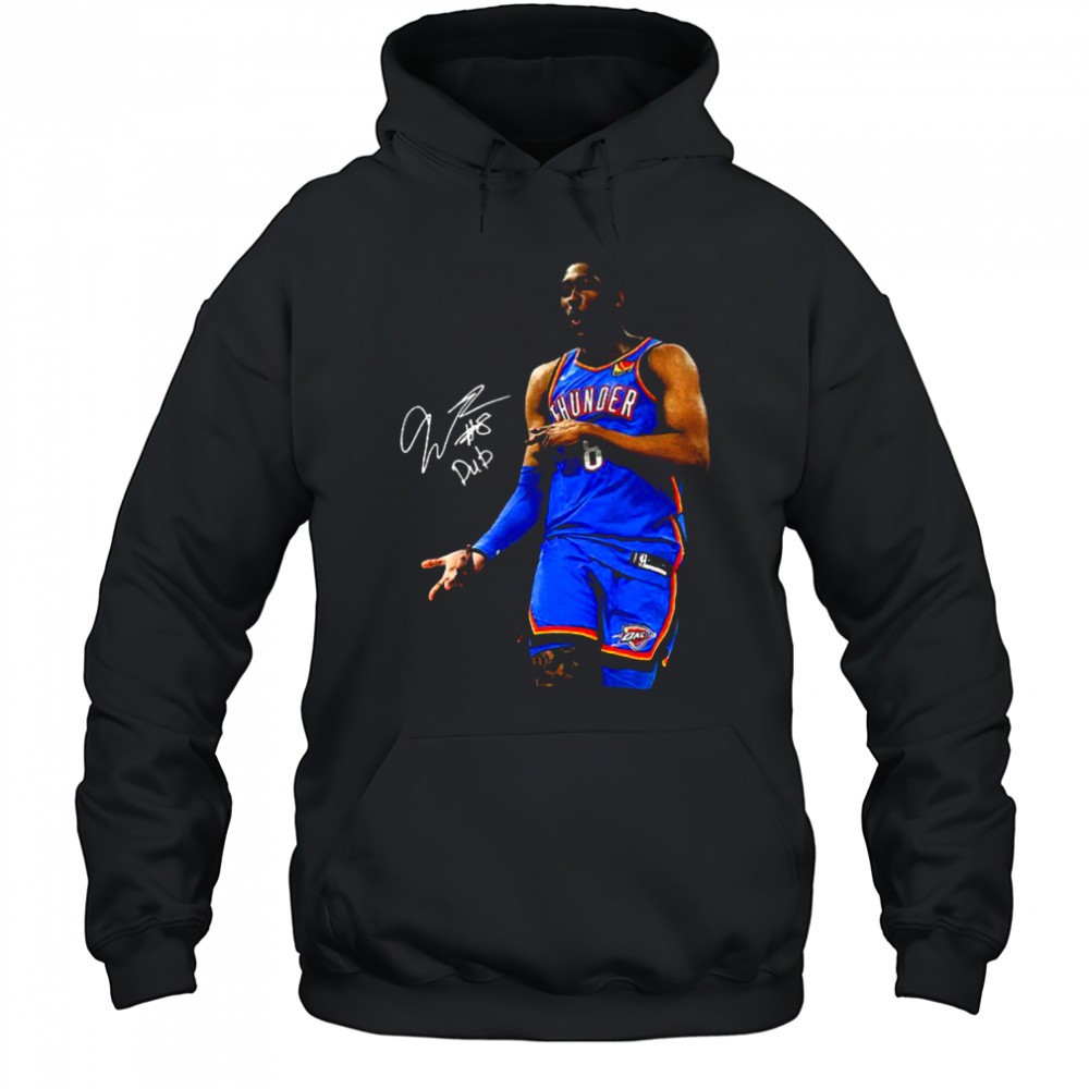 Jalen Williams Okc Thunder #8 Signature Shirt