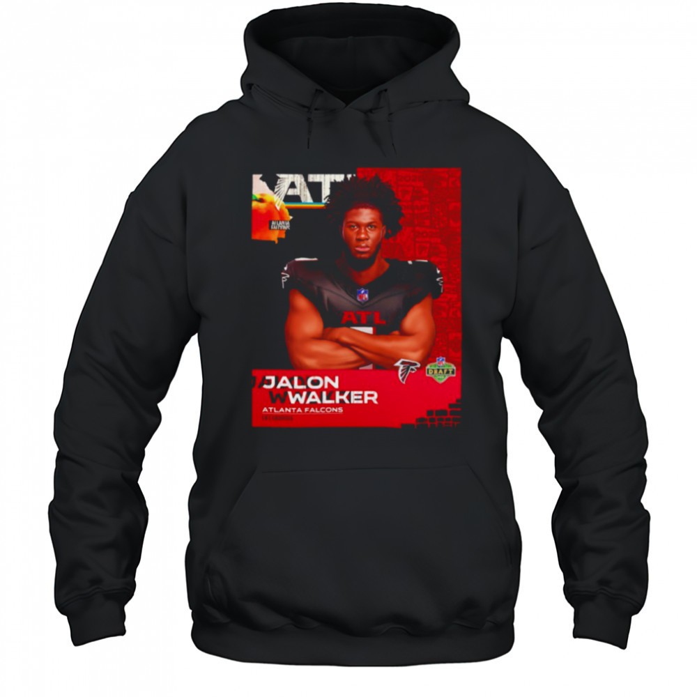 Jalon Walker Atlanta Falcons 2025 NFL Draft art shirt