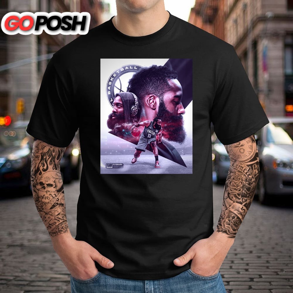 James Harden Brooklyn Nets T-shirt