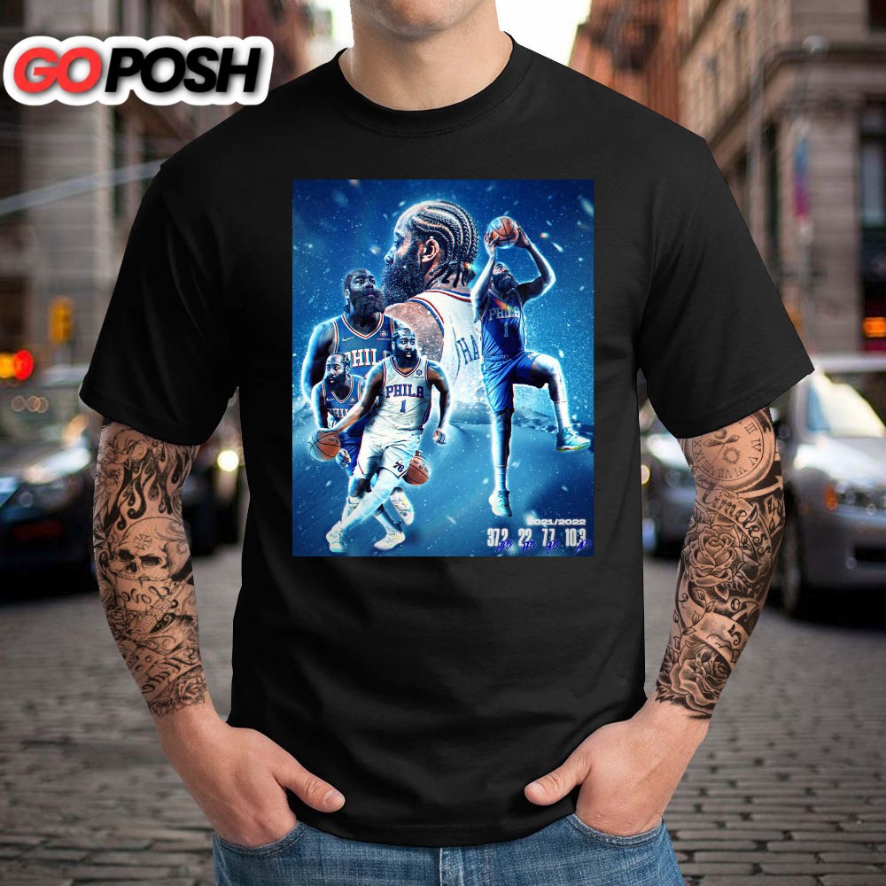 James Harden Philadelphie 76ers T-shirt