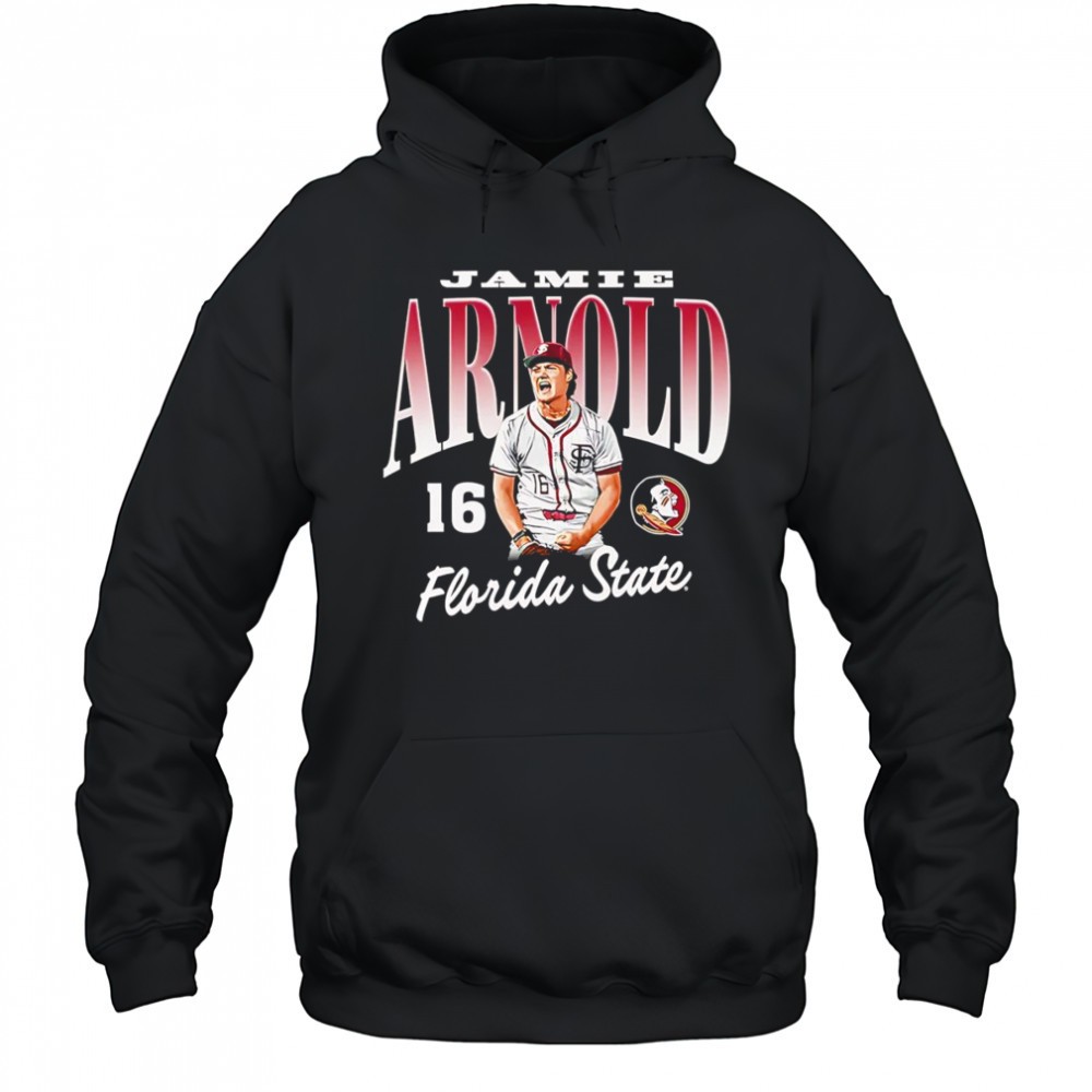 Jamie Arnold Florida State cartoon shirt