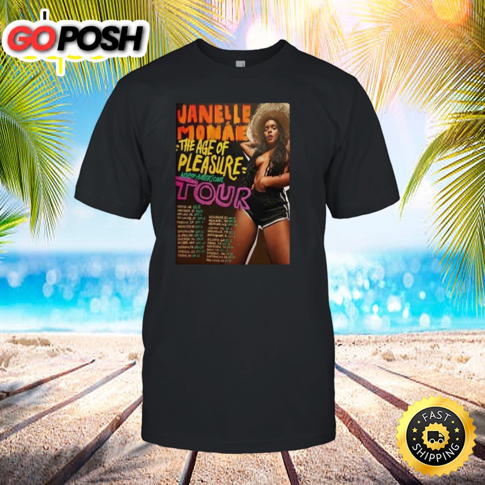 Janelle Monae The Age Of Pleasure North American Tour 2025 Shirt