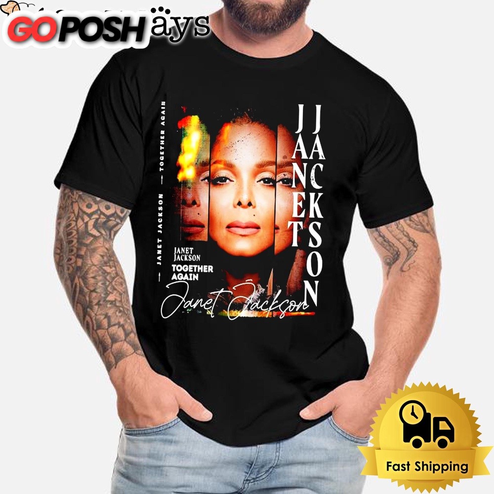Janet Jackson Together Again Signature Unisex T-Shirt