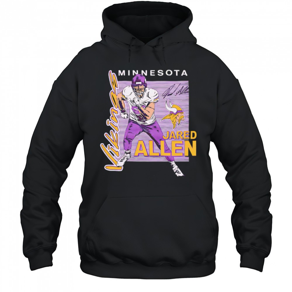 Jared Allen Minnesota Vikings signature classic shirt