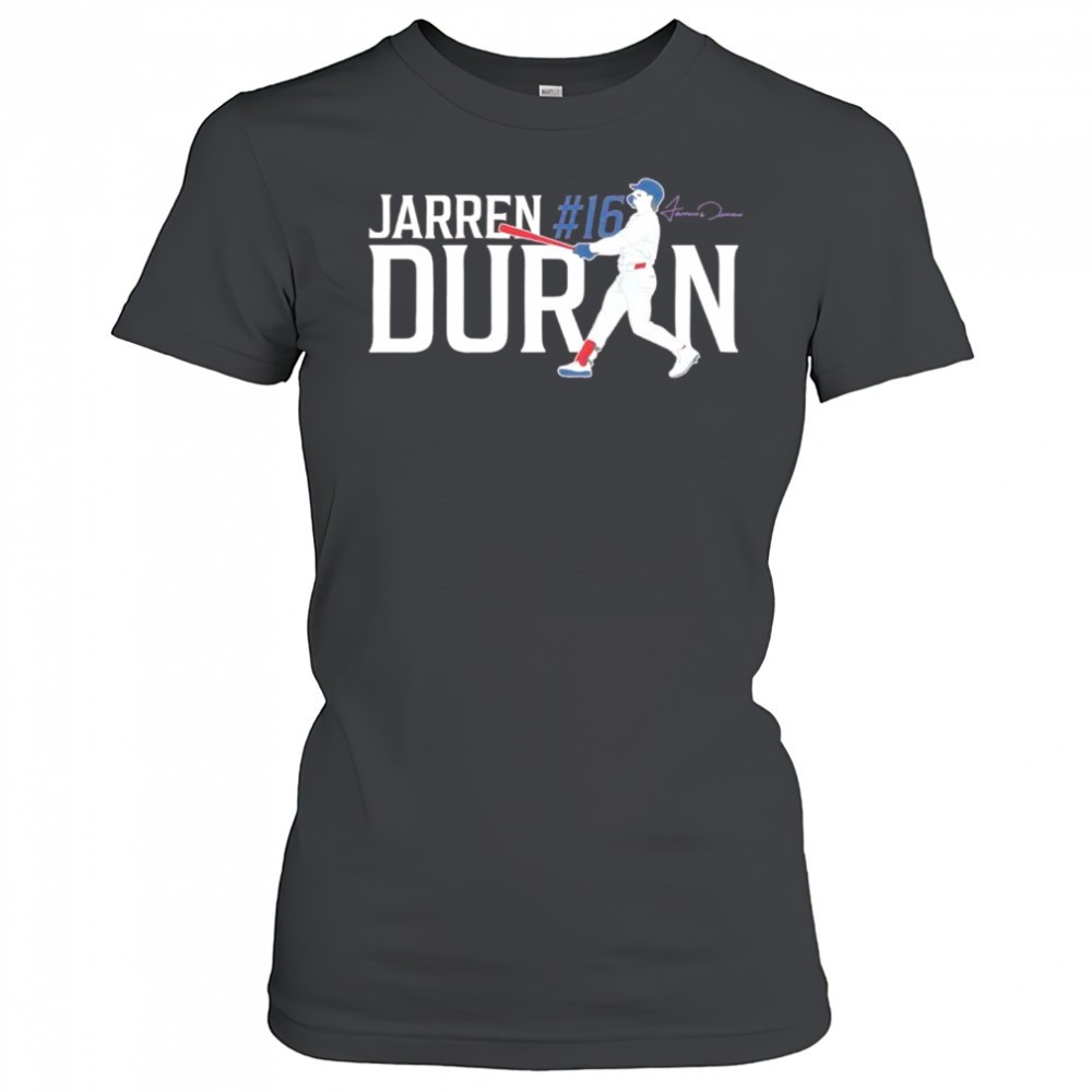 jarren-duran-16-boston-red-sox-baseball-mlb-signature-shirt-rjiv0971 Jarren Duran #16 Boston Red Sox Baseball MLB Signature Shirt
