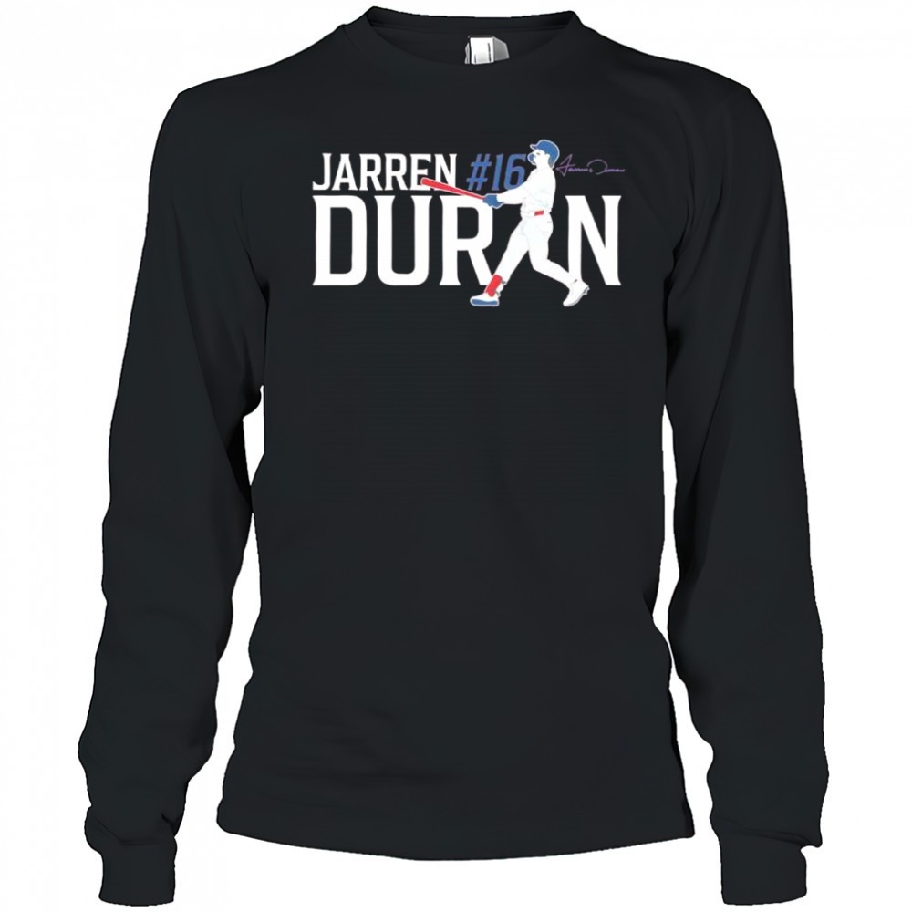 jarren-duran-16-boston-red-sox-baseball-mlb-signature-shirt-rjiv0971 Jarren Duran #16 Boston Red Sox Baseball MLB Signature Shirt